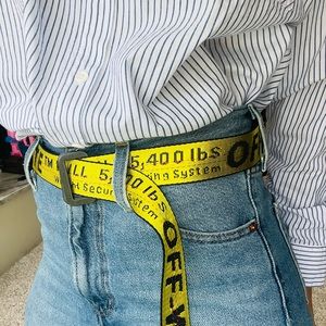 Off-white belt